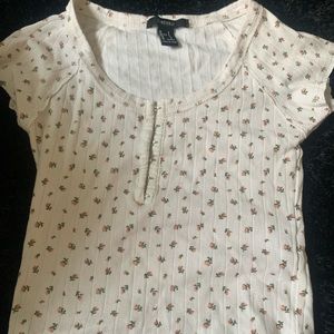 forever 21 flowered top!